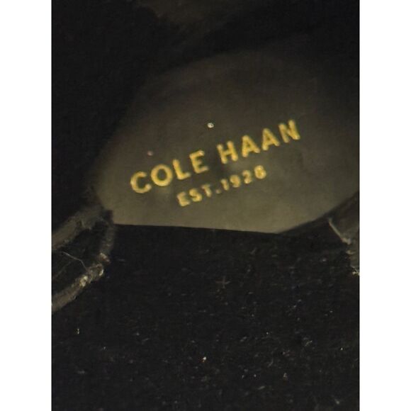 COLE HAAN Grand OS Dutchess Leather Over-the-knee Boots In Black, Sz 6B - Picture 10 of 11